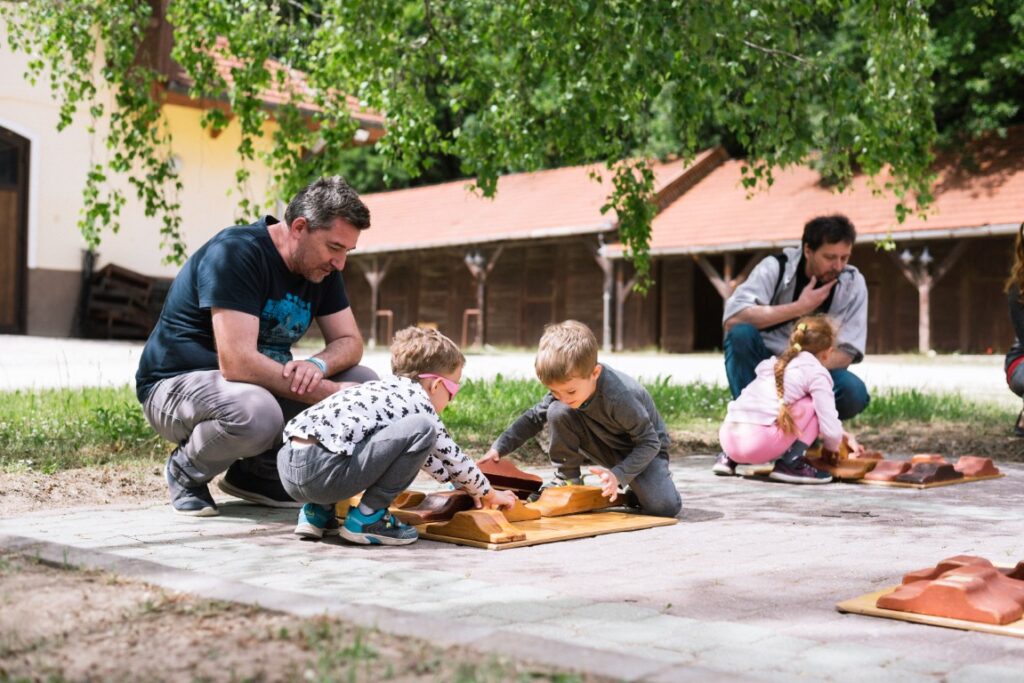 Gyerekprogram céges családi napon a Csillagkert Budapest udvarán